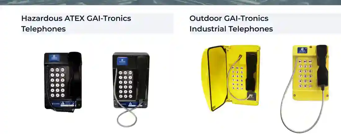 GAITRONIC TELEHPHONE AND PAGING SYSTEM